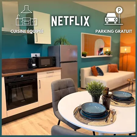 Cocon Terracotta - Netflix Et Parking Appartement *